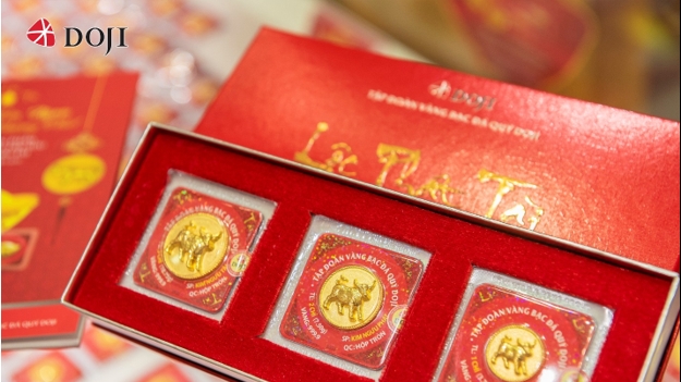 DOJI tung hàng trăm ngàn sản phẩm Vàng độc đáo đón Thần Tài