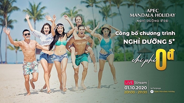 Apec Mandala Holiday gây “choáng” khi tung gói kỳ nghỉ 0 đồng