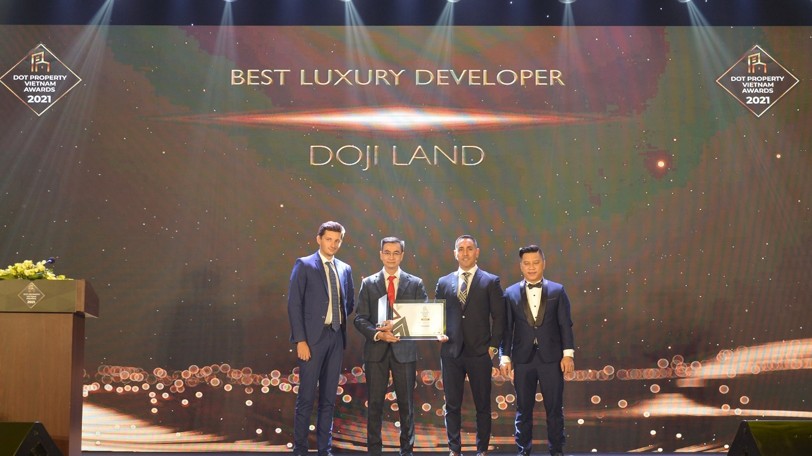 DOJI LAND giành chiến thắng kép tại DOT PROPERTY VIET NAM AWARDS 2021