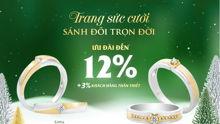 Thế Giới Kim Cương ưu đãi khủng dịp Noel và chào Năm mới 2022