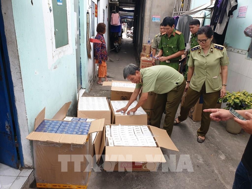 cửa hàng tạp hóa Thu 9 Lời, Bình Dương. Ảnh: TTXVN