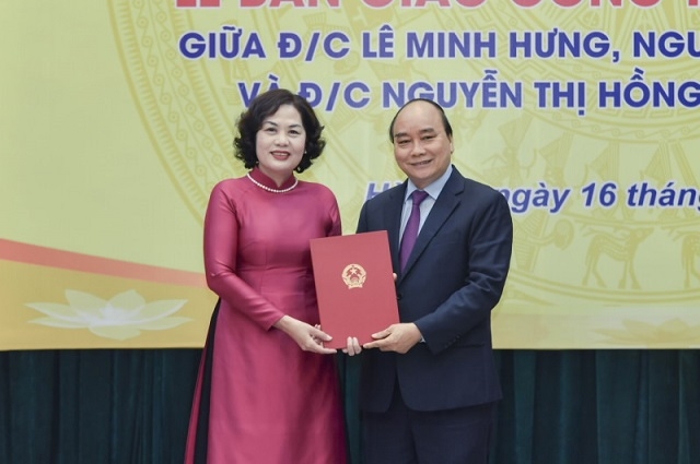 Bổ nhiệm nữ thống đốc đầu tiên của Ngân hàng nhà nước Bổ nhiệm nữ thống đốc đầu tiên của Ngân hàng nhà nước