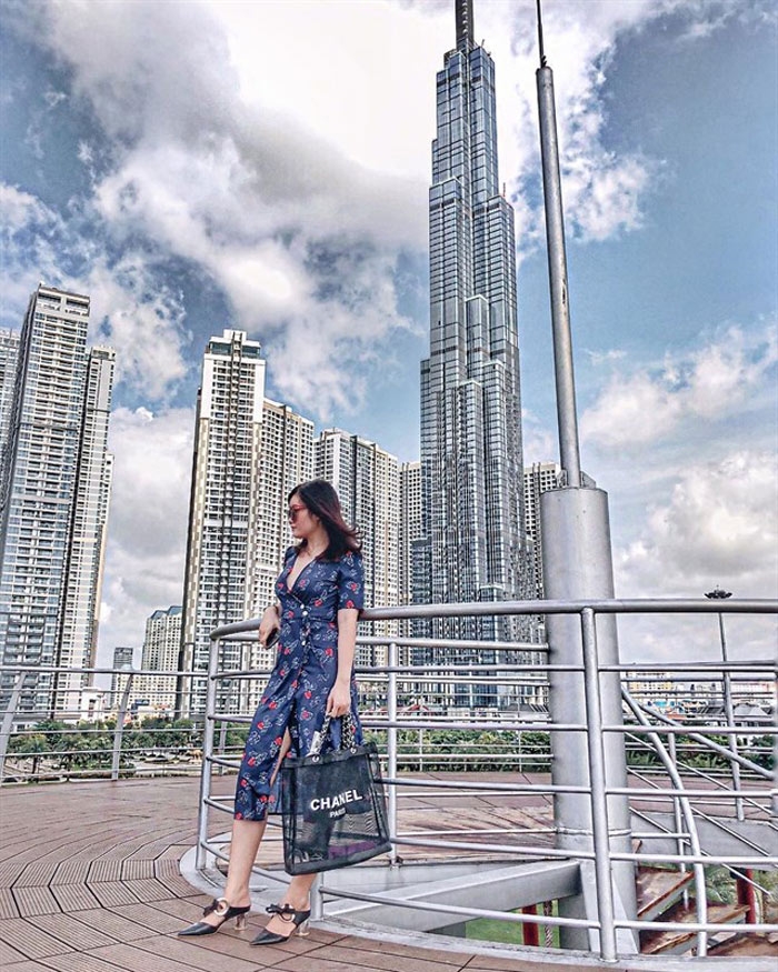 Landmark 81 với tầng cao sừng sững đang là điểm check-in nhiều nhất ở Sài Gòn.