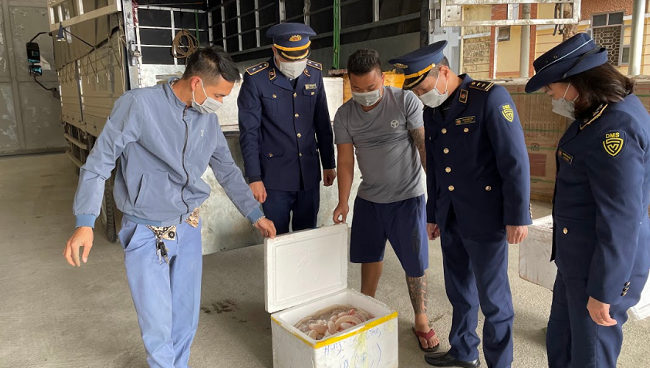 Phú Thọ: Tiêu hủy trên 200 kg nội tạng động vật không rõ nguồn gốc xuất xứ