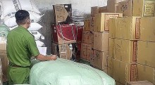 An Giang: Phát hiện, thu giữ lượng lớn hàng hóa nhập lậu