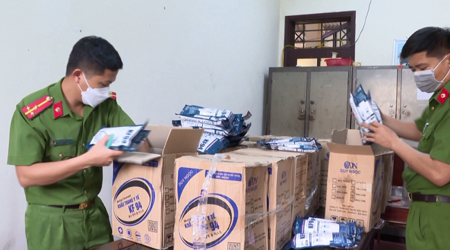 Hà Tĩnh: Thu giữ số lượng lớn kit test, thuốc điều trị COVID-19 không rõ nguồn gốc