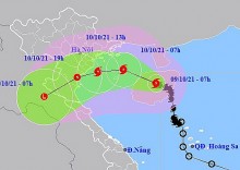 Bão số 7 vừa suy giảm thành áp thấp nhiệt đới,  bão số 8 đã xuất hiện trên Biển Đông