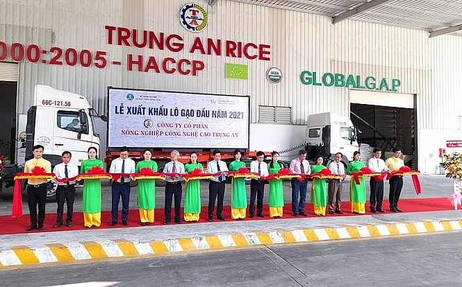 Xuất khẩu lô gạo đầu tiên của năm 2021 sang Singapore và Malaysia