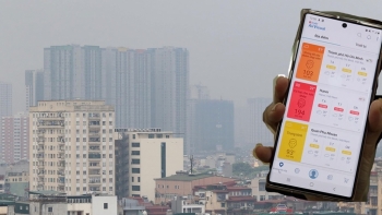 Cảnh báo chất lượng không khí Hà Nội ở mức xấu, gây hại sức khỏe