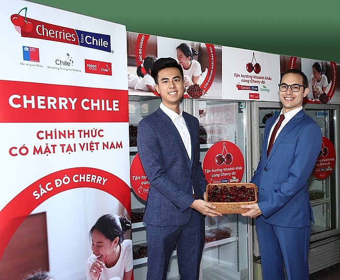 Lần đầu tiên Cherry Chile chính thức được giới thiệu tại thị trường Việt Nam