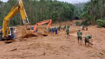 Sạt lở tại Rào Trăng 3: Tìm thấy thi thể 6 cán bộ, chiến sĩ