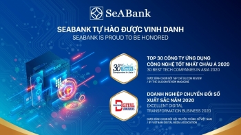 SeABank vinh dự nhận giải thưởng Chuyển đổi số Việt Nam
