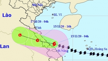 Bão số 13 đổ bộ Quảng Bình - Thừa Thiên- Huế