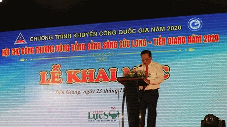 Khai mạc Hội chợ Công thương Đồng bằng sông Cửu Long - Tiền Giang