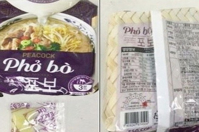 Cục An toàn thực phẩm Hàn Quốc cho phép thu hồi phở của Acecook sản xuất