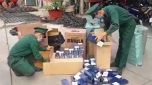 Thu giữ 5.000 gói thuốc lá ngoại nhập lậu vô chủ
