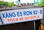 Tiêu chuẩn xăng sinh học E5 RON 92-II