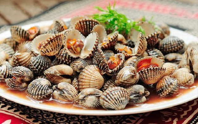 Một số loại hải sản cung cấp chất sắt heme