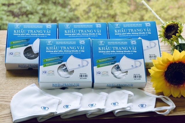 Khẩu trang ph&ograve;ng dịch Vinatex, c&oacute; khả năng diệt khuẩn l&ecirc;n tới 90%