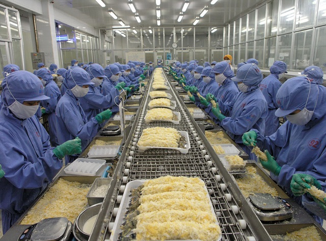 Mỹ nhập khẩu nhiều t&ocirc;m chế biến sẵn của Việt Nam