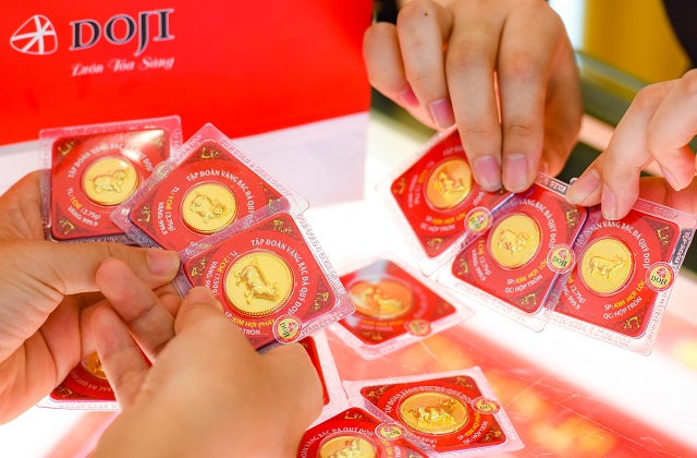 Vàng có xu hướng tăng khi mở cửa phiên giao dịch đầu tuần