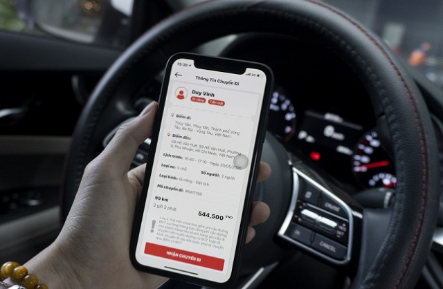 Carback ứng dụng m&ocirc; h&igrave;nh xe tiện chuyến