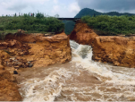 Phú Thọ: Vỡ đập thủy lợi Đầm Thìn, sơ tán khẩn cấp 17 hộ dân
