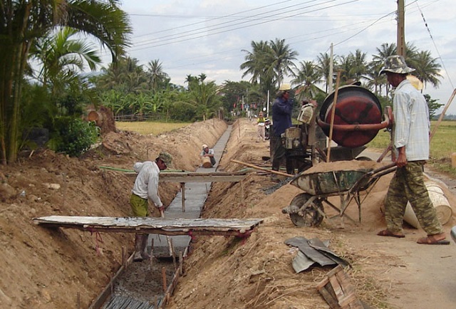 chống hạn ở miền trung