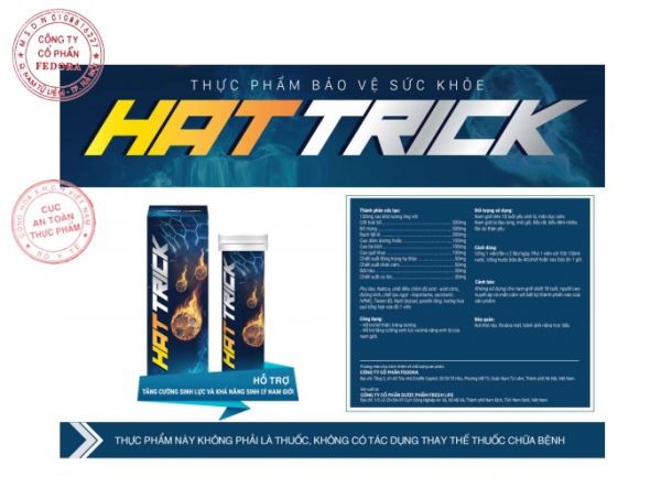 Khuyến cáo: Quảng cáo TPBVSK Hattrick với tác dụng điều trị như thuốc chữa bệnh