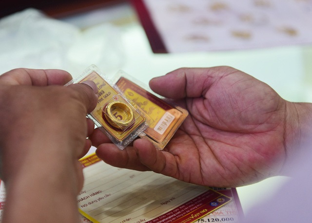 Giá vàng trong nước chiều nay