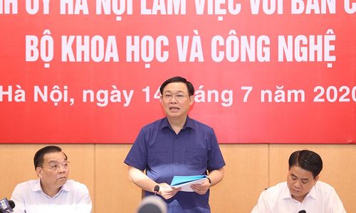 Tập trung nguồn lực xây dựng Hà Nội thành trung tâm đổi mới sáng tạo của cả nước