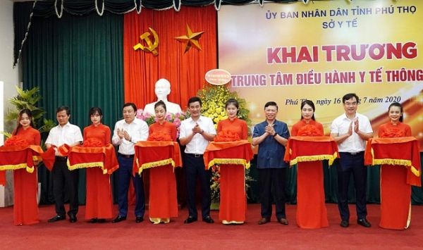 Phú Thọ khai trương Trung tâm điều hành y tế thông minh Phú Thọ khai trương Trung tâm điều hành y tế thông minh
