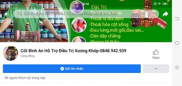 TPBVSK Cốt Bình An: Một số nội dung thông tin quảng cáo chưa phù hợp
