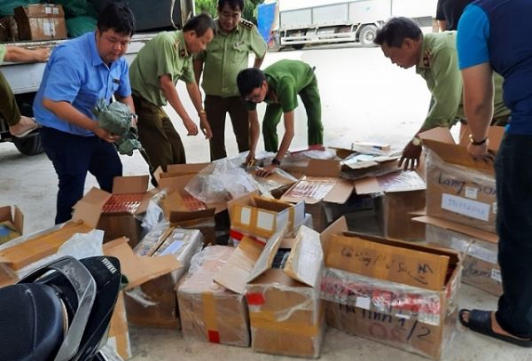 Bình Định: Thu giữ số lượng lớn thuốc lá ngoại nhập lậu Bình Định: Thu giữ số lượng lớn thuốc lá ngoại nhập lậu