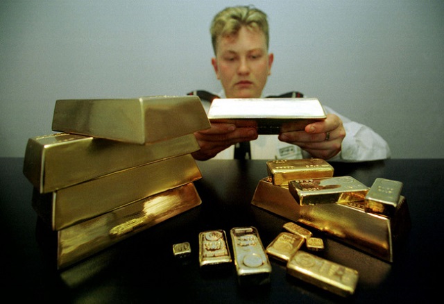 Mỹ chiếm ưu thế vượt trội trong những nước c&oacute; lượng dự trữ v&agrave;ng lớn nhất thế giới