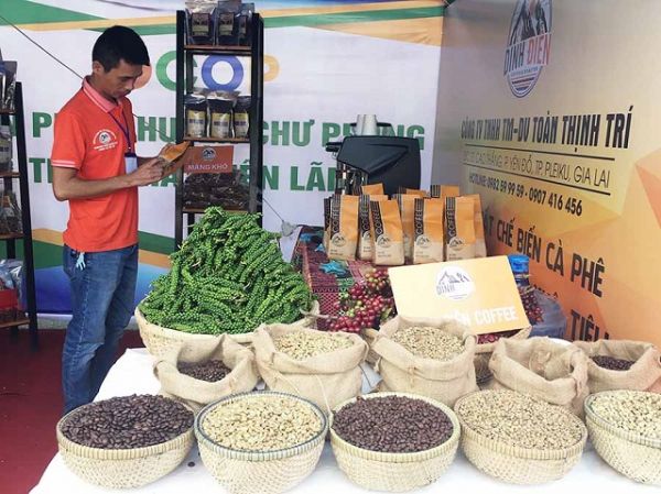 Gia Lai: Sản phẩm OCOP vào siêu thị