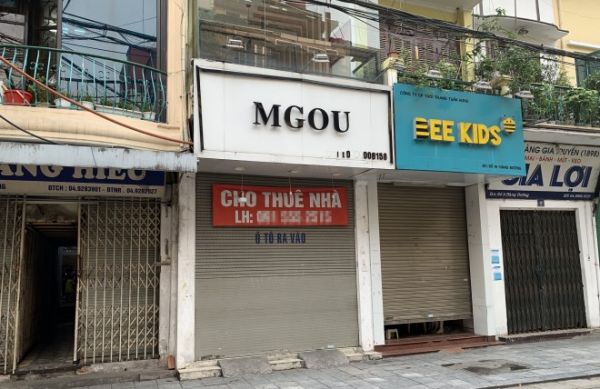 Gần 50% mặt bằng cho thuê ở phố cổ Hà Nội ế ẩm