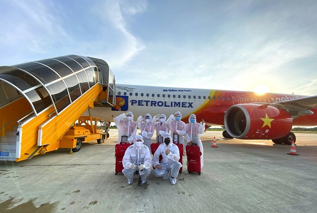 Vietjet thực hiện trung bình 1 chuyến bay cứu trợ/ngày