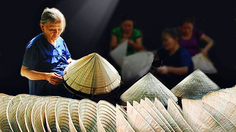Phú Thọ: Nón lá Gia Thanh làm duyên cho đời
