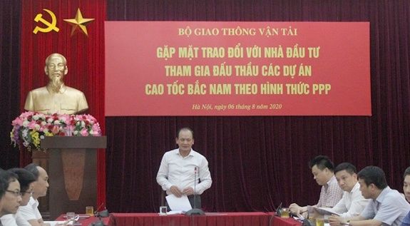 Điều chỉnh 5 dự án PPP Cao tốc Bắc- Nam