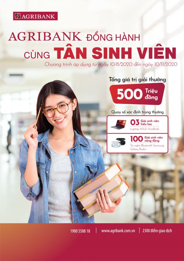 Agribank đồng hành cùng tân sinh viên 2020