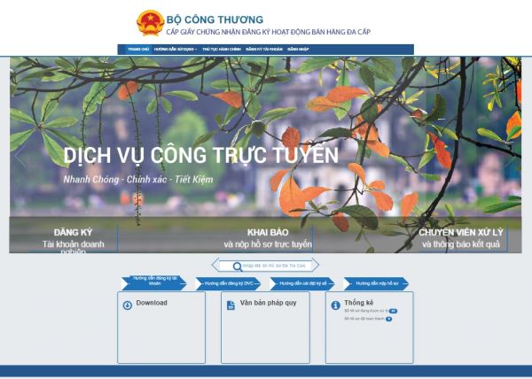 Công bố trang thông tin điện tử quản lý bán hàng đa cấp
