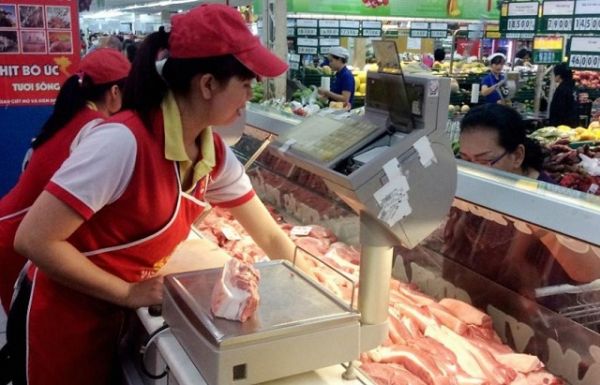 Giá thịt lợn hôm nay 25/8: Xuất hiện mức tăng tại cửa hàng Vissan