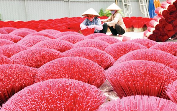 Làng hương Quảng Phú Cầu vượt bão Covid