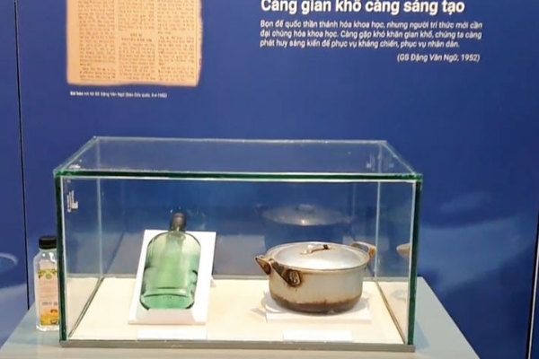 Công viên Di sản trưng bày loạt công trình khoa học đạt Giải thưởng Hồ Chí Minh