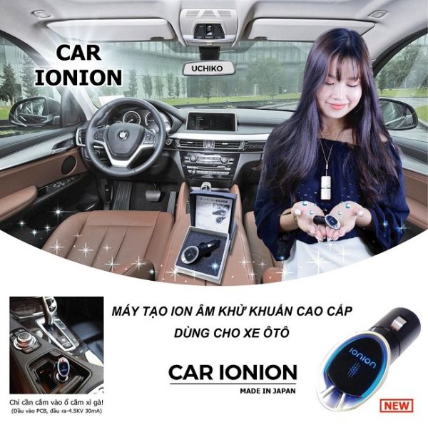 Gác căng thẳng, lo âu, sống khỏe và lạc quan với máy tạo Ionion Uchiko