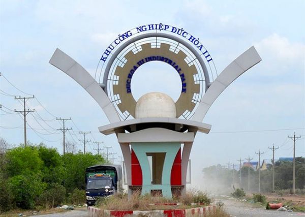 Long An:Điều chỉnh lại diện tích Khu công nghiệp Đức Hòa III
