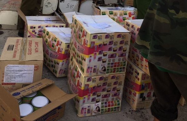 Phú Yên: Tạm giữ nhiều hàng hóa không có hóa đơn, chứng từ chứng minh nguồn gốc, xuất xứ