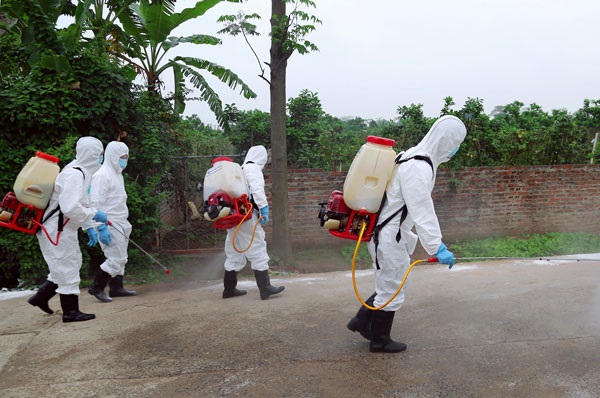 Hiện nay, cả nước c&oacute; 10 ổ dịch ph&aacute;t sinh tại 9 tỉnh, th&agrave;nh phố c&oacute; ổ dịch c&uacute;m gia cầm nhưng chưa qua 21 ng&agrave;y