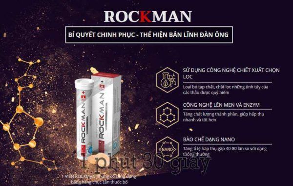 Khuyến cáo: Không mua viên sủi Rockman đã bị buộc thu hồi